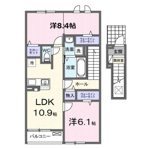 熊本県熊本市東区新南部４ 東海学園前駅 2LDK アパート 賃貸物件詳細