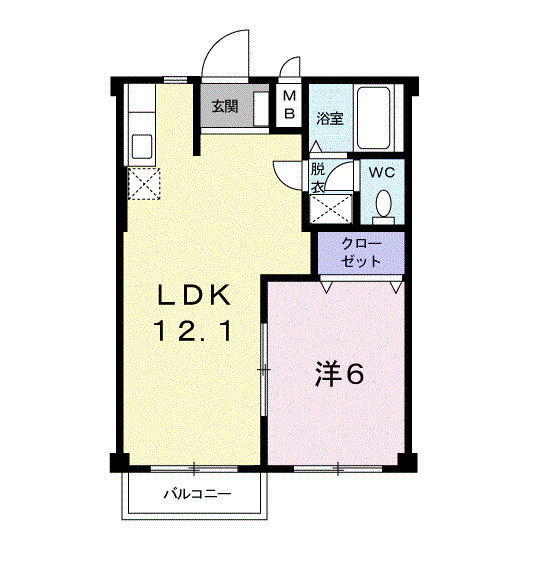 埼玉県熊谷市村岡 熊谷駅 1LDK アパート 賃貸物件詳細