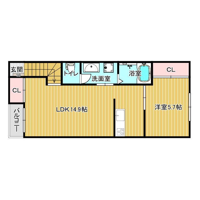 大阪府大阪市西成区聖天下１ 天下茶屋駅 1LDK アパート 賃貸物件詳細