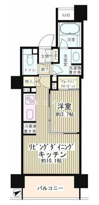 東京都品川区西五反田３ 五反田駅 1LDK マンション 賃貸物件詳細