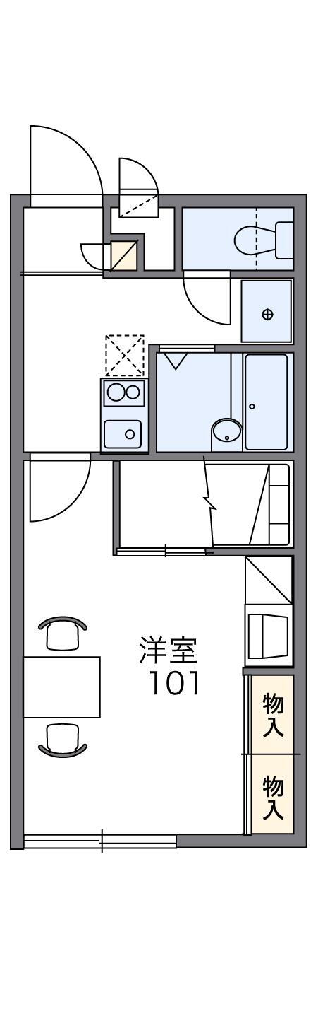 兵庫県加西市北条町北条 北条町駅 1K アパート 賃貸物件詳細