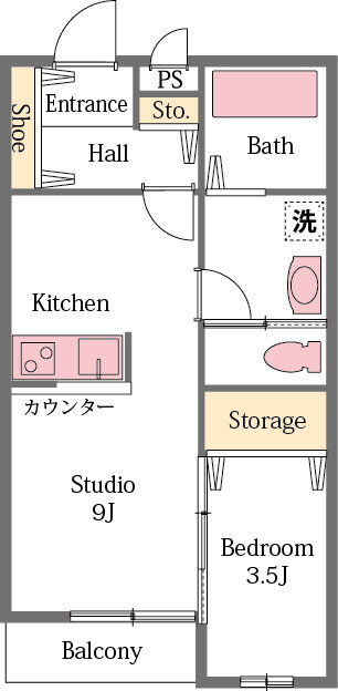 埼玉県東松山市山崎町 東松山駅 1LDK アパート 賃貸物件詳細