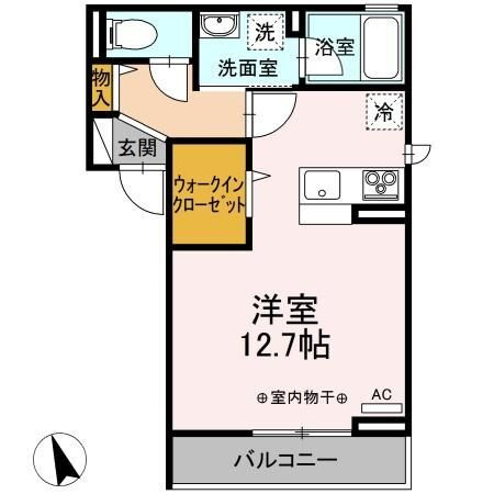 栃木県小山市三峯１ 小山駅 ワンルーム アパート 賃貸物件詳細