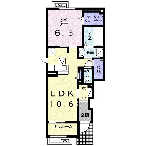 新潟県長岡市豊詰町 宮内駅 1LDK アパート 賃貸物件詳細