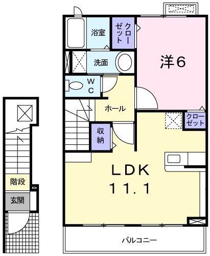 大阪府堺市中区東山 深井駅 1LDK アパート 賃貸物件詳細