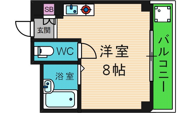 大阪府大阪市天王寺区清水谷町 谷町六丁目駅 ワンルーム マンション 賃貸物件詳細