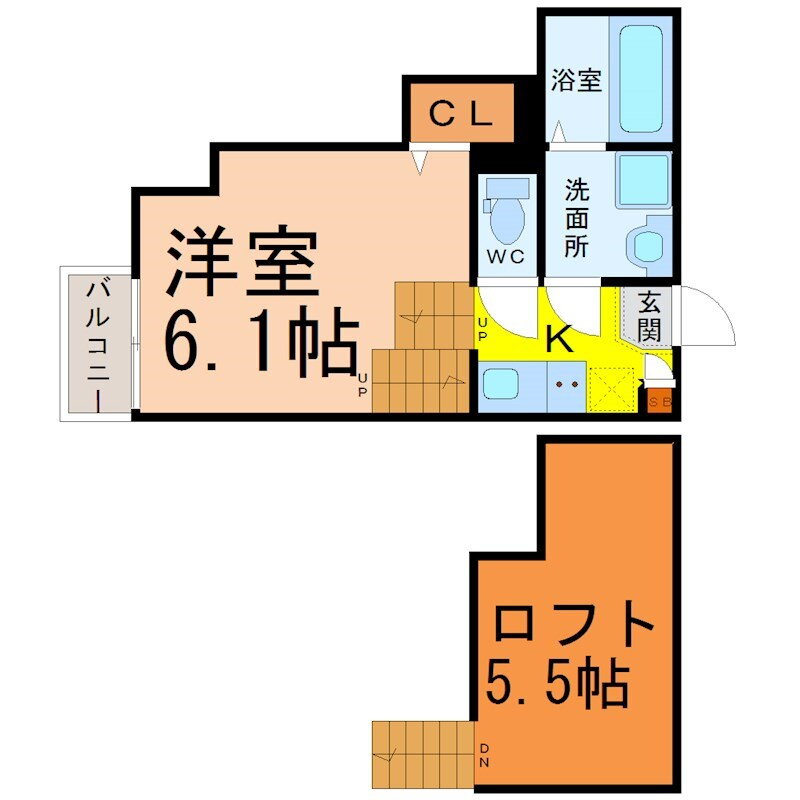 愛知県名古屋市中区新栄１ 新栄町駅 1K アパート 賃貸物件詳細