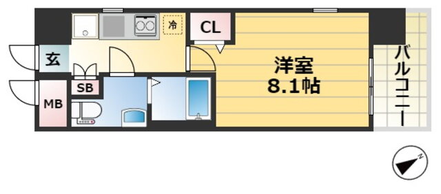 兵庫県神戸市中央区二宮町４ 三ノ宮駅 1K マンション 賃貸物件詳細