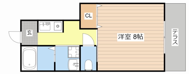 滋賀県甲賀市水口町山 水口駅 1K アパート 賃貸物件詳細