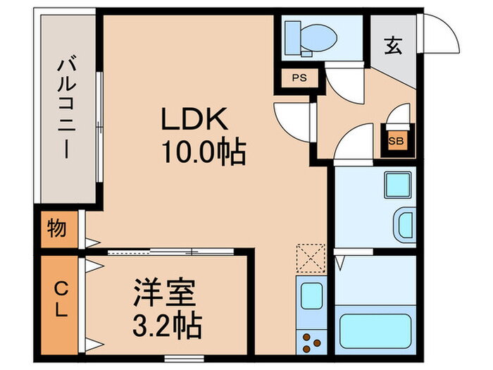 仮）ジーメゾン枚方走谷ルクシエ 2階 1LDK 賃貸物件詳細