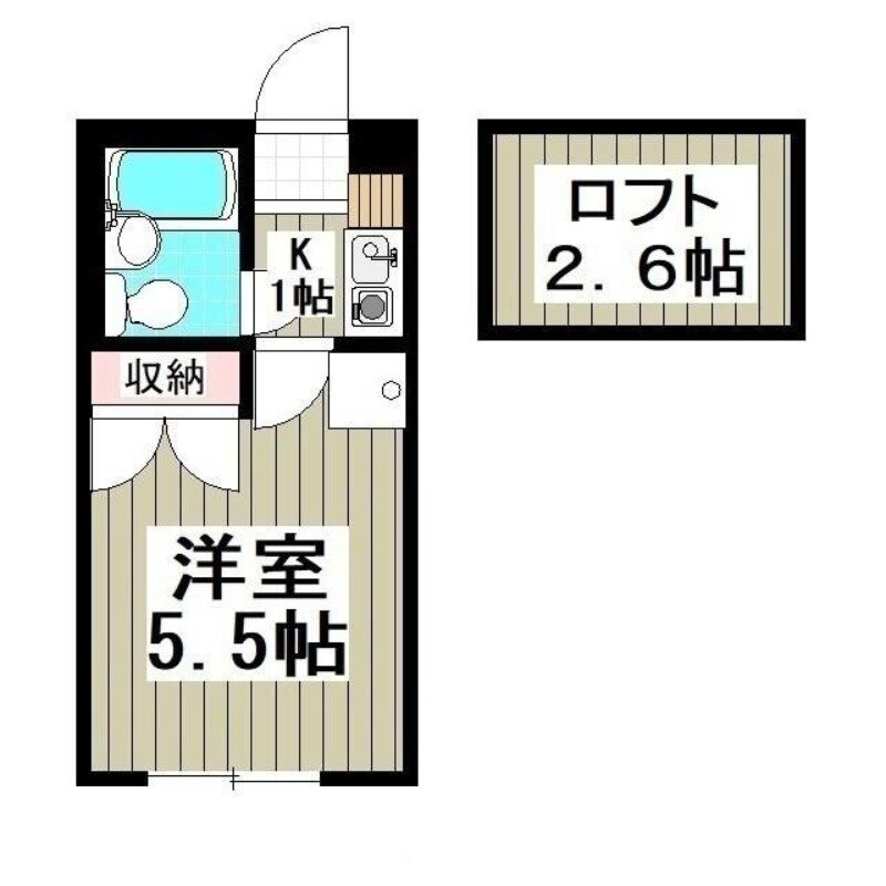 東京都足立区南花畑５ 六町駅 1K アパート 賃貸物件詳細