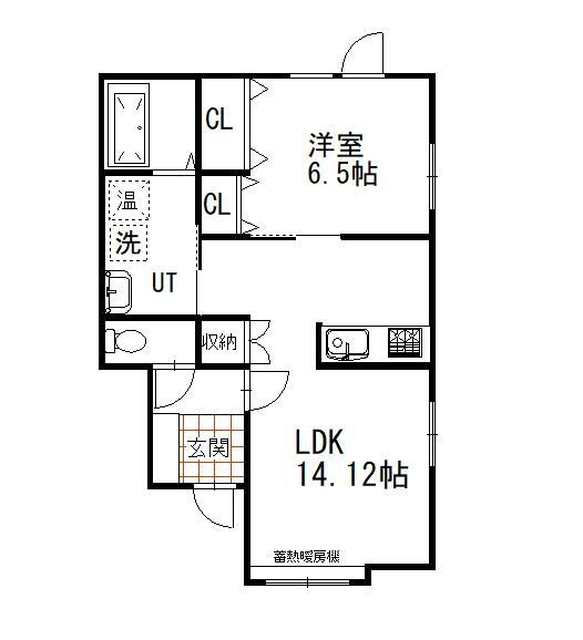 北海道釧路市川上町１１ 釧路駅 1LDK アパート 賃貸物件詳細