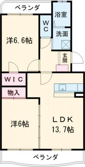 愛知県豊橋市吉川町 下地駅 2LDK マンション 賃貸物件詳細
