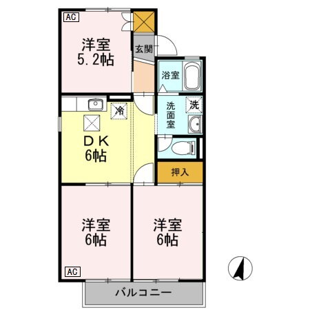 愛知県犬山市松本町３ 犬山駅 3DK アパート 賃貸物件詳細