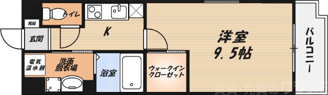 大阪府高槻市神内２ 上牧駅 1K マンション 賃貸物件詳細