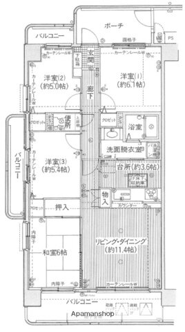 アーバンシティ東静岡 4階 4LDK 賃貸物件詳細
