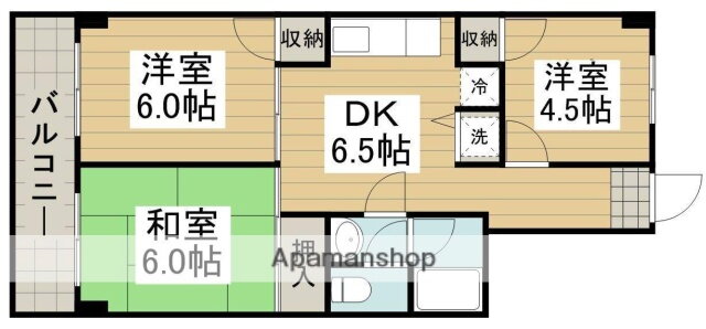 東京都調布市菊野台１ 柴崎駅 3DK マンション 賃貸物件詳細