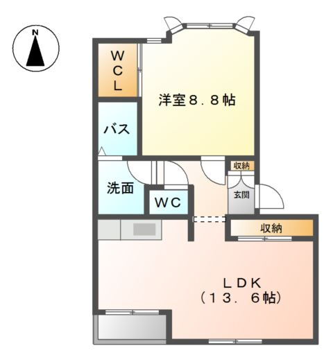 グロリアス　レジェンド 1階 1LDK 賃貸物件詳細