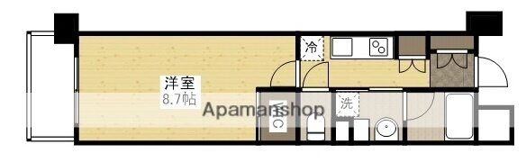 広島県広島市南区西荒神町 的場町駅 1K マンション 賃貸物件詳細