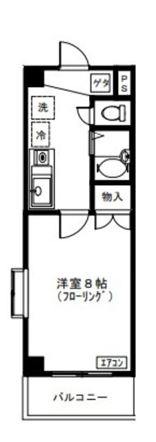 アンシャンテ坂戸 6階 1K 賃貸物件詳細