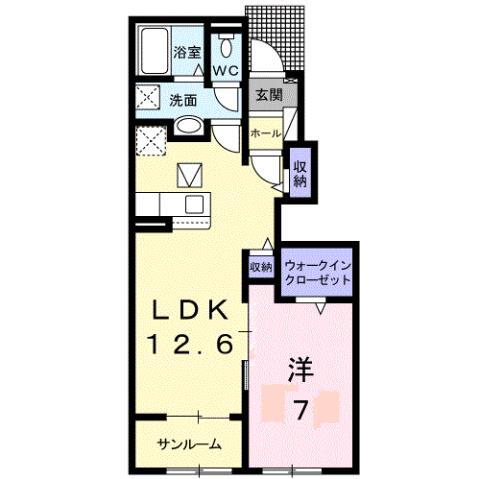 香川県高松市鹿角町 太田駅 1LDK アパート 賃貸物件詳細