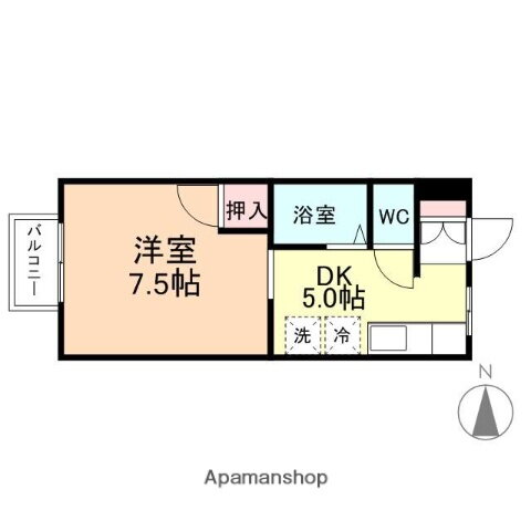 富山県砺波市太郎丸 砺波駅 1DK アパート 賃貸物件詳細