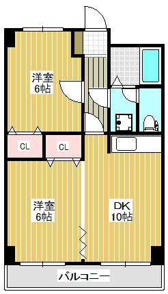 宮城県仙台市青葉区五橋２ 五橋駅 2DK マンション 賃貸物件詳細