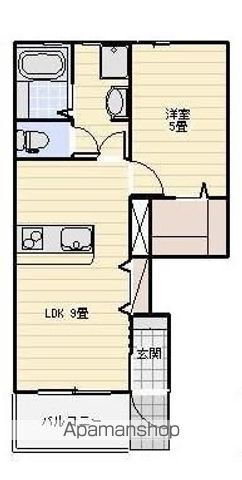 静岡県浜松市浜名区小松 遠州小松駅 1LDK アパート 賃貸物件詳細