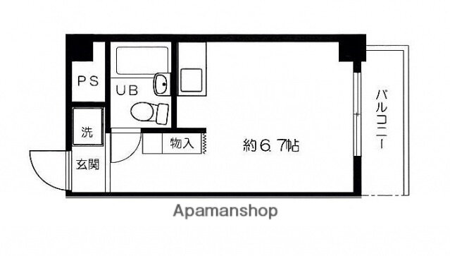 広島県広島市南区宇品御幸２ 宇品三丁目駅 ワンルーム マンション 賃貸物件詳細