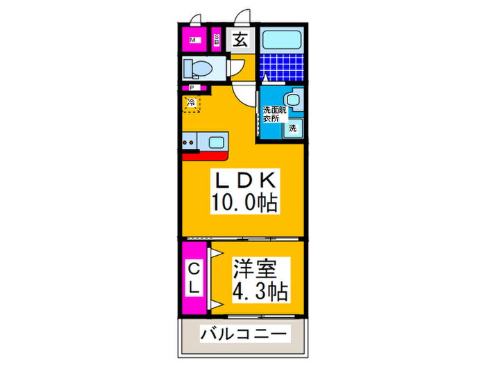 大阪府堺市西区上野芝町３ 上野芝駅 1LDK マンション 賃貸物件詳細
