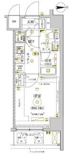 神奈川県川崎市中原区丸子通１ 新丸子駅 1K マンション 賃貸物件詳細