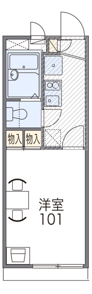 大阪府八尾市東山本新町２ 河内山本駅 1K アパート 賃貸物件詳細