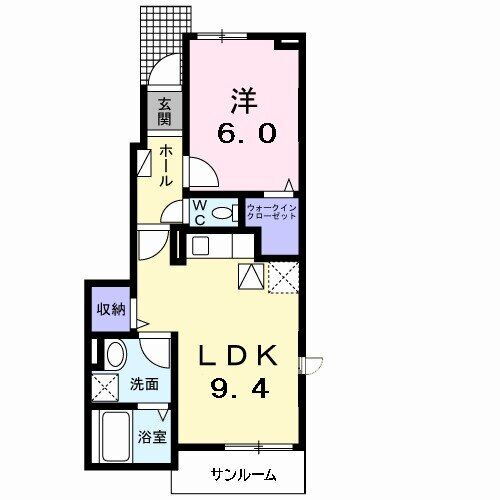 茨城県常総市向石下 石下駅 1LDK アパート 賃貸物件詳細