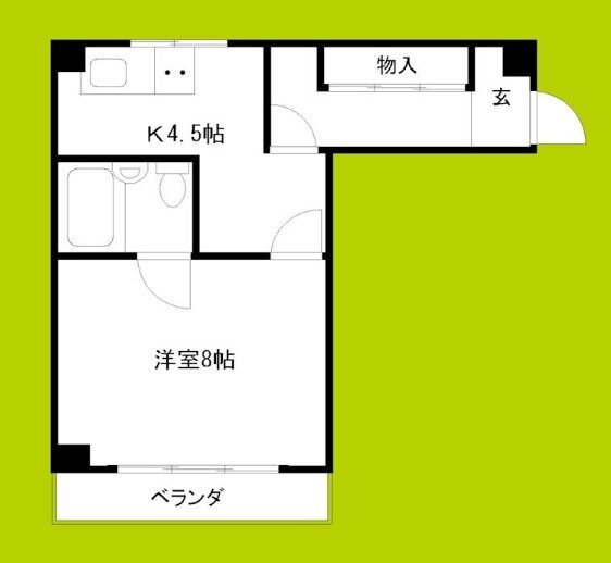 大阪府大阪市北区本庄西３ 中津駅 1DK マンション 賃貸物件詳細