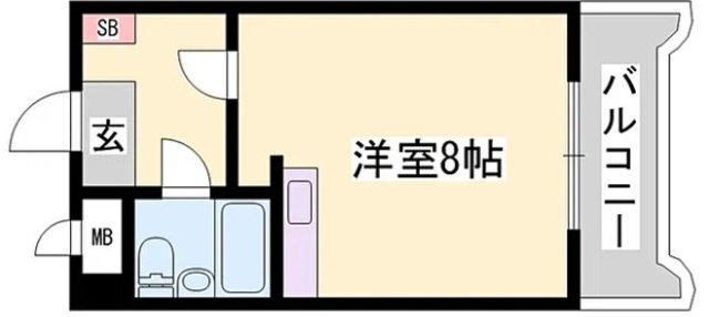 メゾン　ＹＳ 4階 1K 賃貸物件詳細