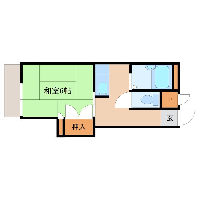 兵庫県尼崎市杭瀬本町１ 杭瀬駅 1DK マンション 賃貸物件詳細