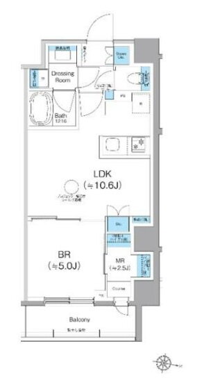 東京都大田区仲池上１ 西馬込駅 1LDK マンション 賃貸物件詳細