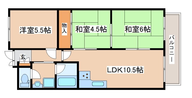 兵庫県明石市朝霧北町 明石駅 3LDK マンション 賃貸物件詳細