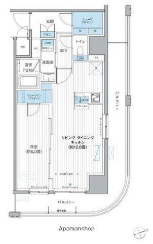 東京都台東区駒形１ 蔵前駅 1LDK マンション 賃貸物件詳細
