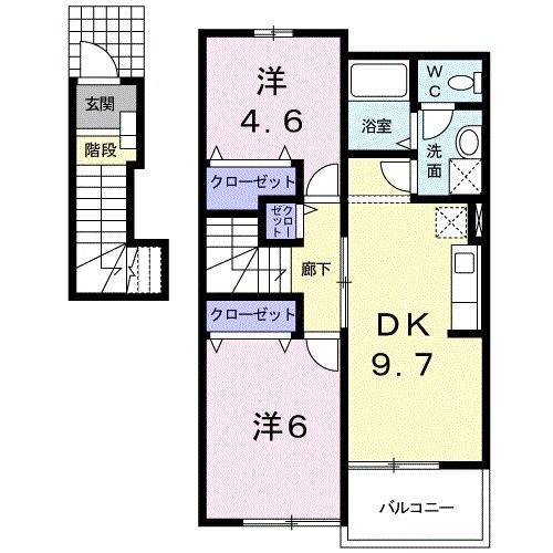 愛知県名古屋市緑区清水山１ 南大高駅 2DK アパート 賃貸物件詳細