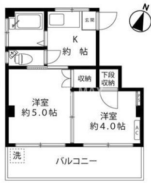 東京都渋谷区鶯谷町 渋谷駅 2K マンション 賃貸物件詳細
