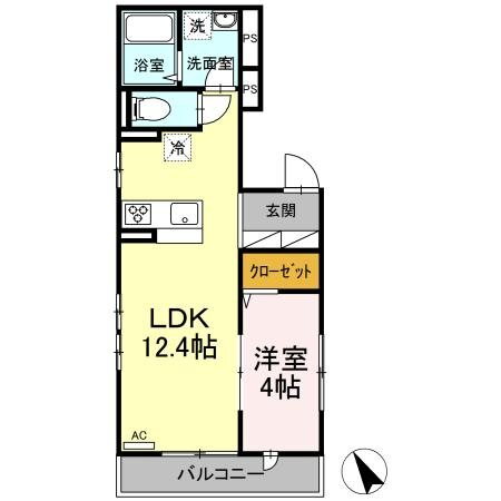 神奈川県秦野市本町２ 秦野駅 1LDK アパート 賃貸物件詳細