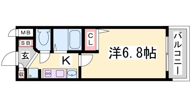兵庫県神戸市兵庫区湊町２ 神戸駅 1K マンション 賃貸物件詳細