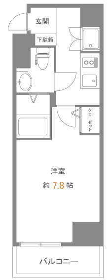 東京都江東区平野３ 清澄白河駅 1K マンション 賃貸物件詳細