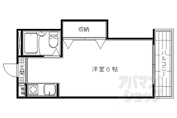 京都府京都市上京区北之御門町 今出川駅 1K アパート 賃貸物件詳細