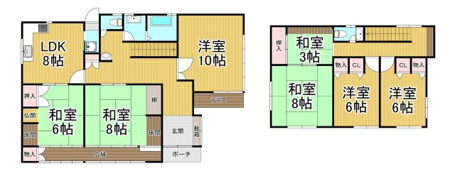 兵庫県宝塚市中山台１ 中山観音駅 7LDK 一戸建て 賃貸物件詳細