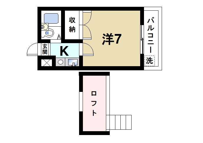 奈良県奈良市北市町 近鉄奈良駅 1K アパート 賃貸物件詳細