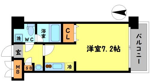 大阪府大阪市北区中津６ 中津駅 ワンルーム マンション 賃貸物件詳細