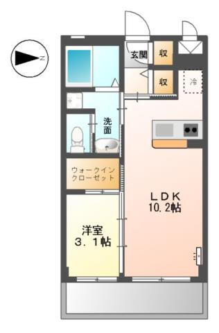 香川県高松市多肥下町 太田駅 1LDK マンション 賃貸物件詳細