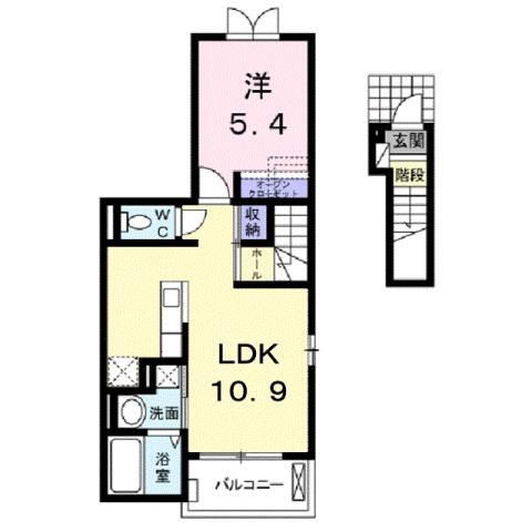 岡山県井原市井原町 井原駅 1LDK アパート 賃貸物件詳細